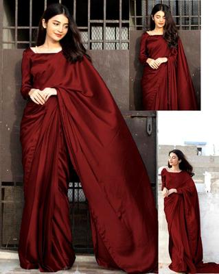 Exquisite Silk Stitched Saree with 3 Pcs - Perfect Elegance for Women