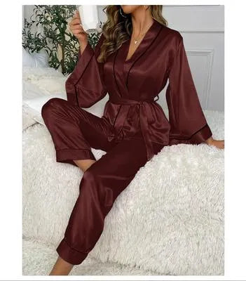 Women's Silk Night Suit