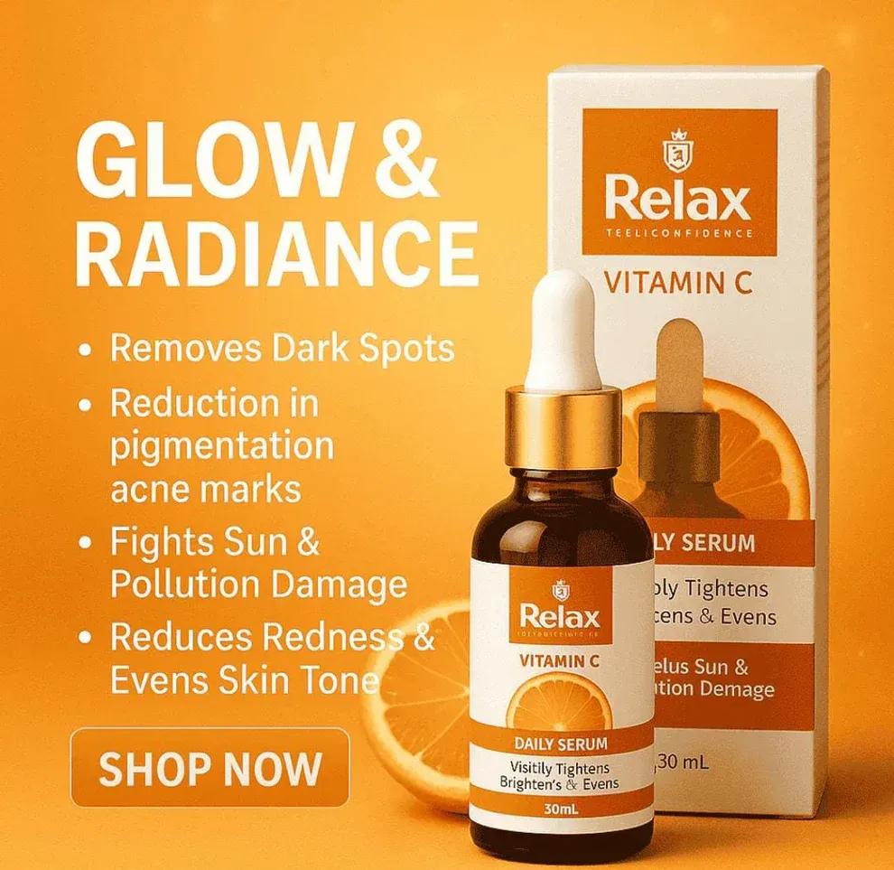 Relax Skin Brightening Vitamin-C Serum
