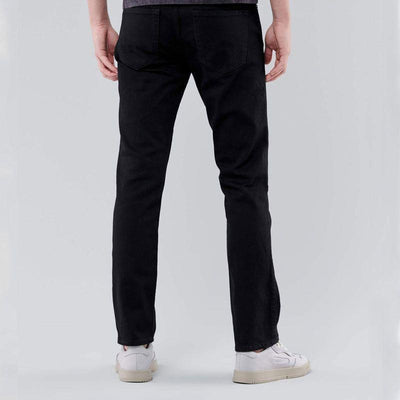 Men's Stitched Denim Plain Jeans