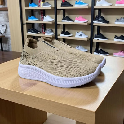 Men's Casual Beige Mesh Skechers