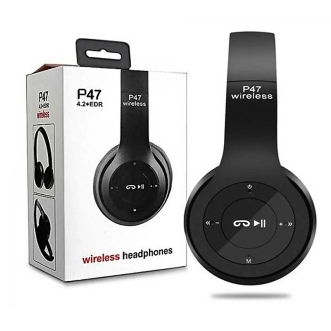 P47 Bluetooth 5.3 Headphones with Clear Voice & Long-Lasting Battery - Available in 4 Colors