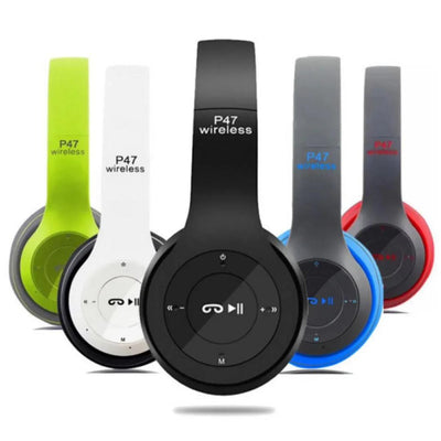 P47 Bluetooth 5.3 Headphones with Clear Voice & Long-Lasting Battery - Available in 4 Colors