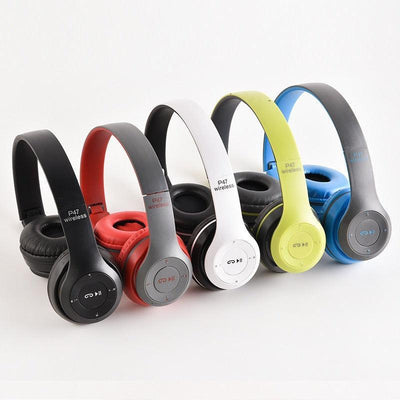 P47 Bluetooth 5.3 Headphones with Clear Voice & Long-Lasting Battery - Available in 4 Colors