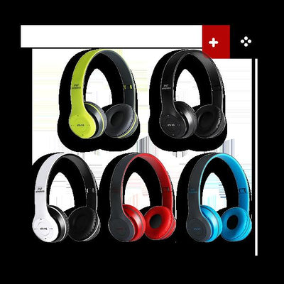P47 Bluetooth 5.3 Headphones with Clear Voice & Long-Lasting Battery - Available in 4 Colors