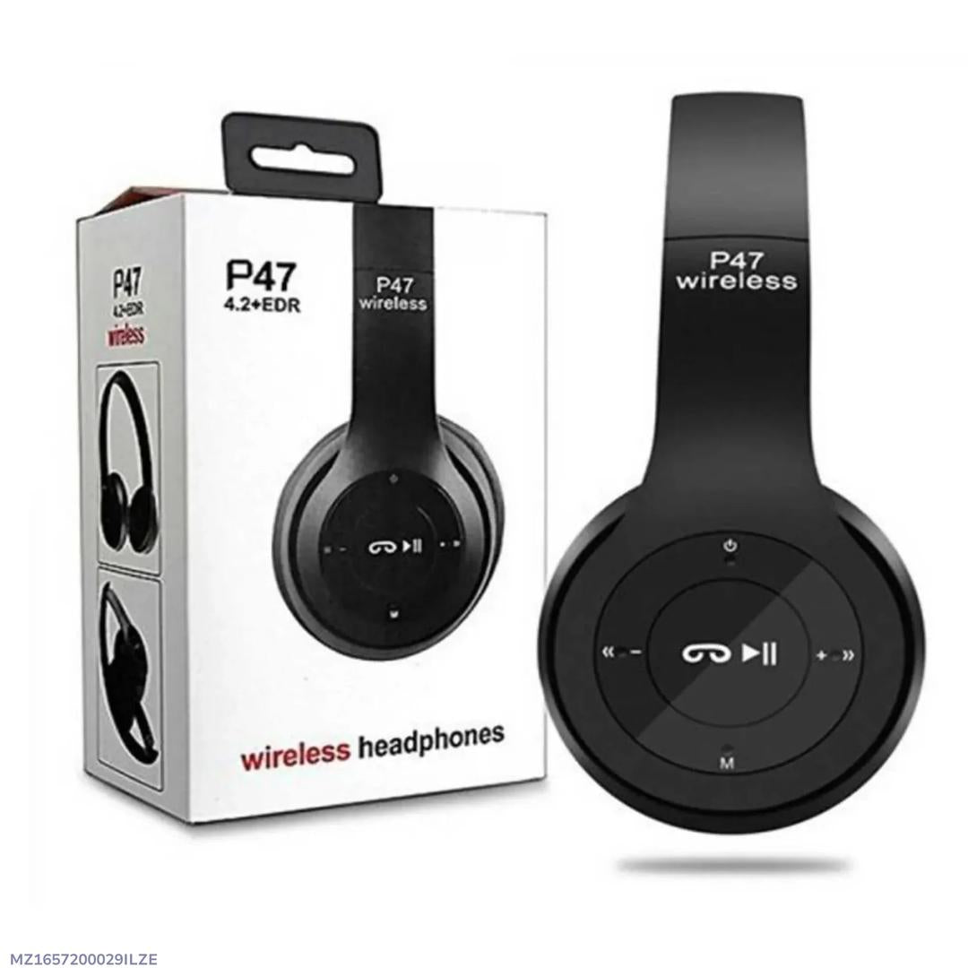 P47 Bluetooth 5.3 Headphones with Clear Voice & Long-Lasting Battery - Available in 4 Colors