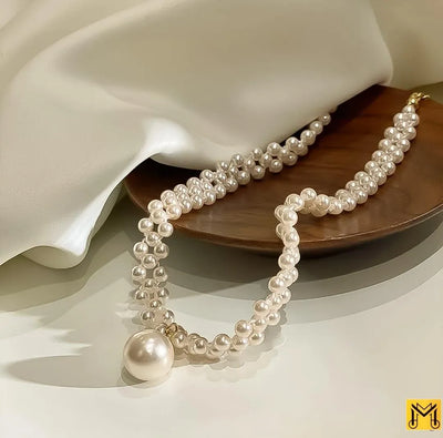 Elegant Pearl Choker for Women - 1 Pc Unique Design - Perfect for Any Occasion