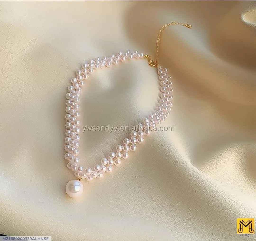 Elegant Pearl Choker for Women - 1 Pc Unique Design - Perfect for Any Occasion