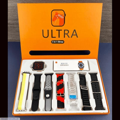 Multicolor Smart Watch with Charger and Accessories - 1 Pcs