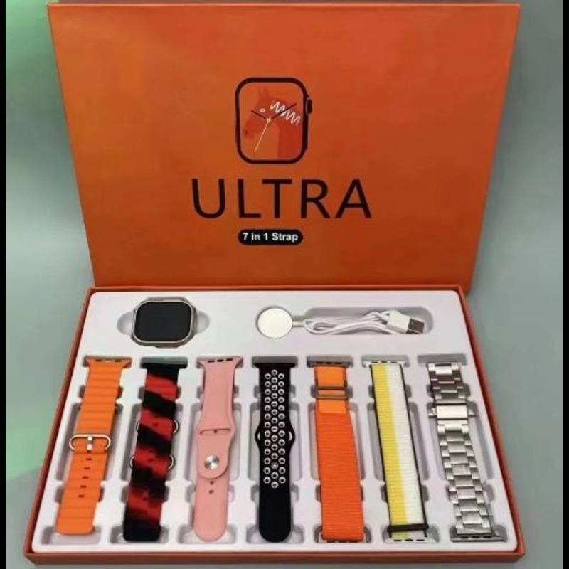Multicolor Smart Watch with Charger and Accessories - 1 Pcs