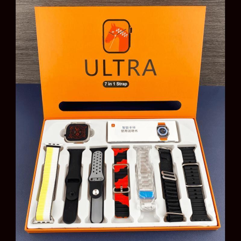 Multicolor Smart Watch with Charger and Accessories - 1 Pcs