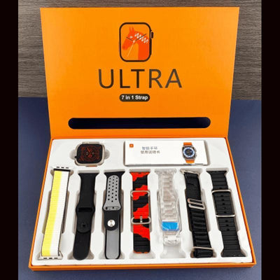 Multicolor Smart Watch with Charger and Accessories - 1 Pcs