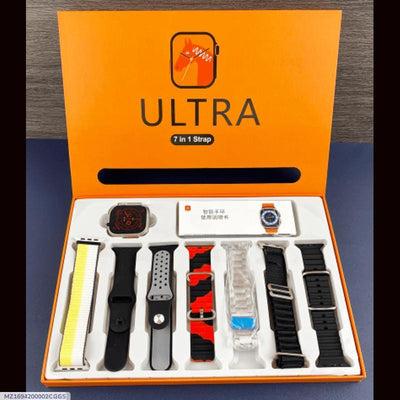 Multicolor Smart Watch with Charger and Accessories - 1 Pcs