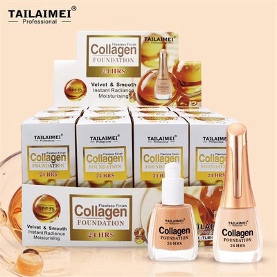 24 Hours High Coverage Collagen Foundation 35 ML