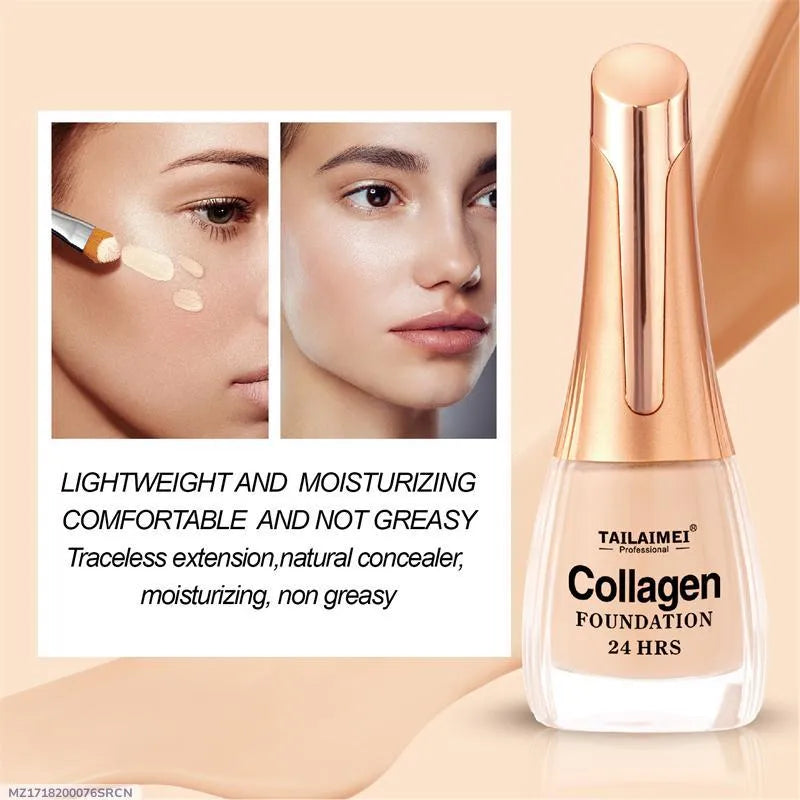 24 Hours High Coverage Collagen Foundation 35 ML