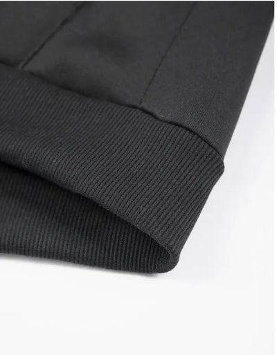 Fleece Plain Zipper Track Suit