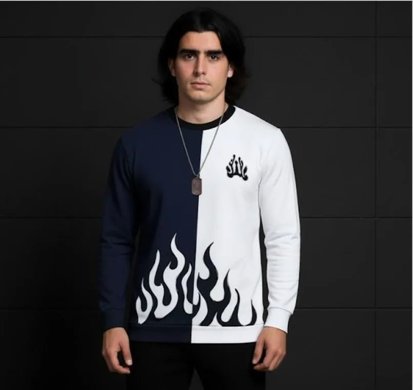 2 Pcs Men's Polyester Printed Track Suit In Best Quality