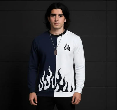 2 Pcs Men's Polyester Printed Track Suit In Best Quality