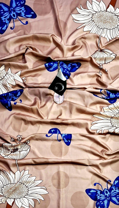 3 Pcs Women's Unstitched Khaddar Digital Print Suit