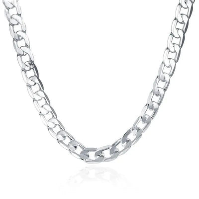 Cuban Stainless Chain Necklace For Boys