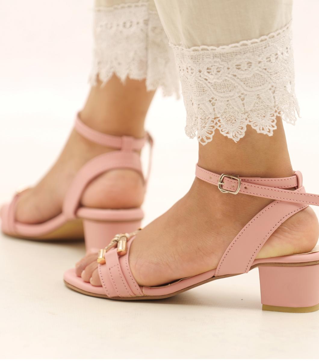 Women's Rexine Fancy Block Heels