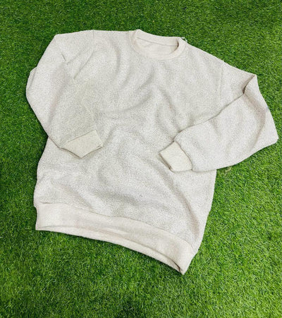 1 Pc Women's Stitched Plain Sweat Shirt