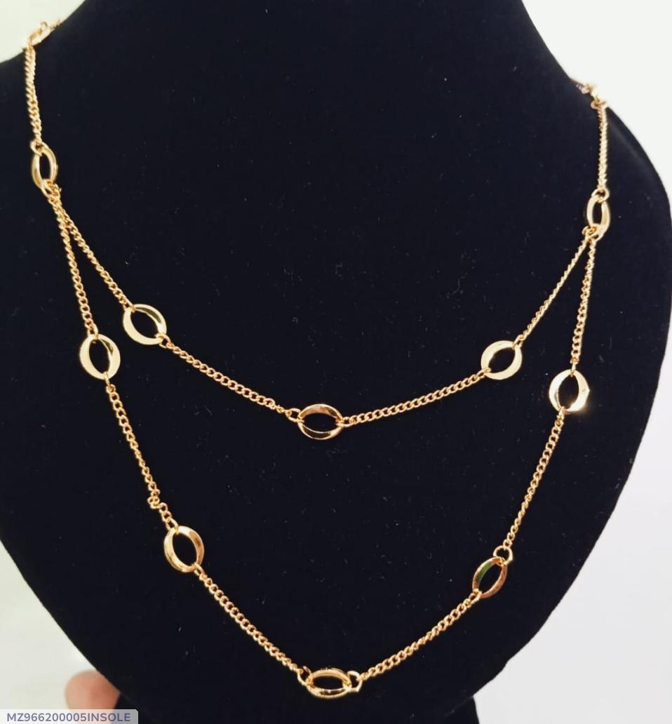 2 Layered Gold Plated Chain