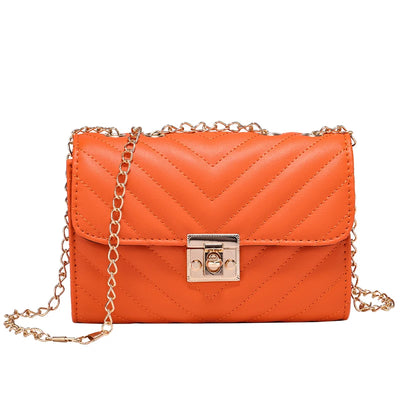 Lingge Chain Small Square Bag