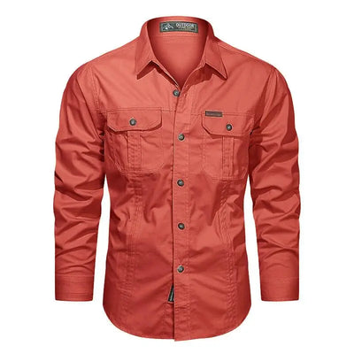 Cotton Cargo Shirt for Men