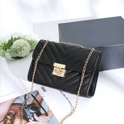Lingge Chain Small Square Bag