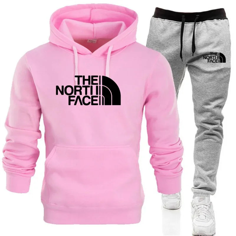 Winter Hoodie Sets Men Fashion