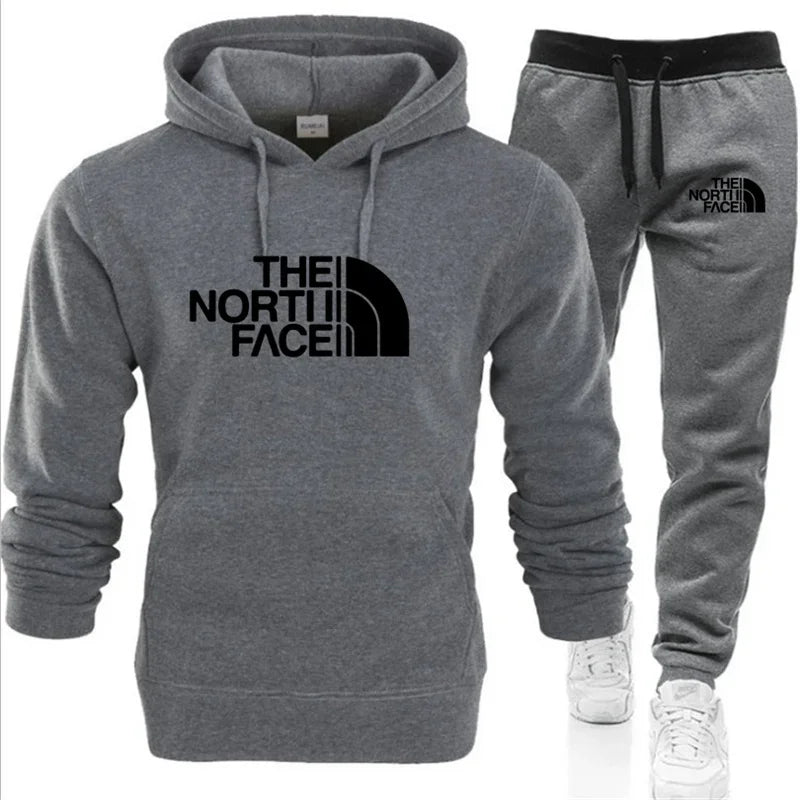 Winter Hoodie Sets Men Fashion