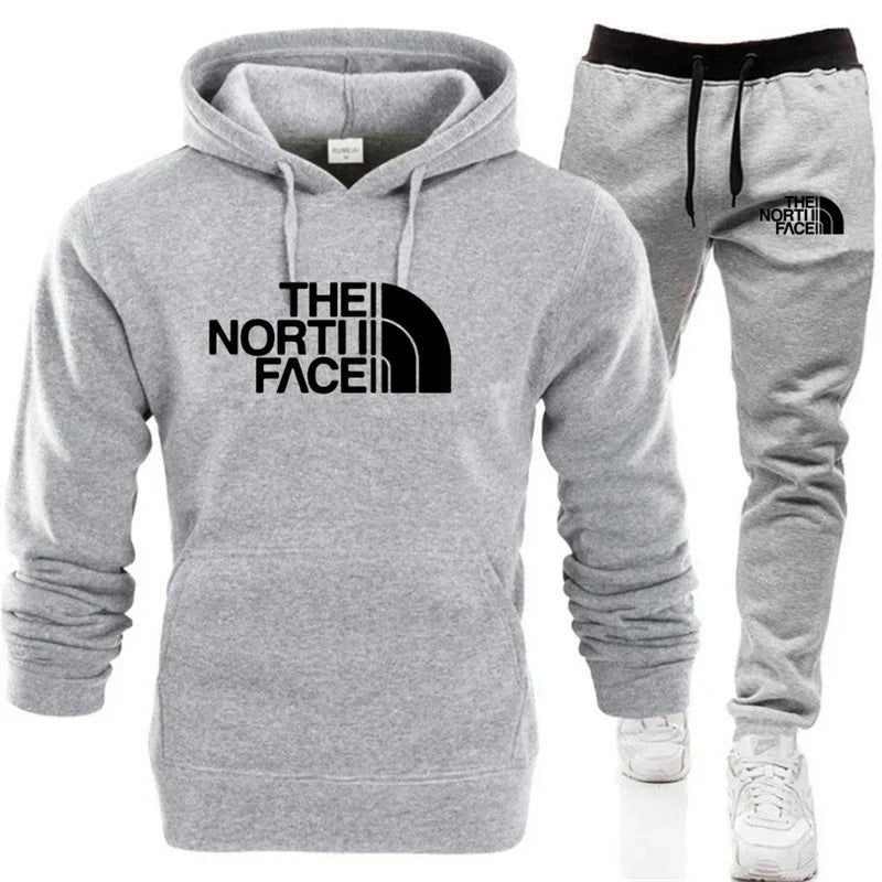 Winter Hoodie Sets Men Fashion