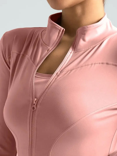 Fitness jacket, women's tight