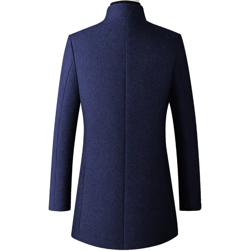 Autumn and Winter BROWON Brand Long Jackets for Men