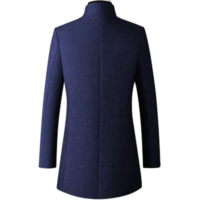 Autumn and Winter BROWON Brand Long Jackets for Men