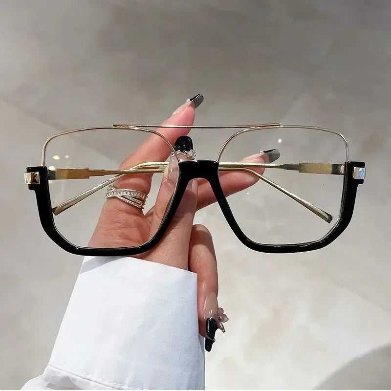 Retro Pilot Metal Sunglasses