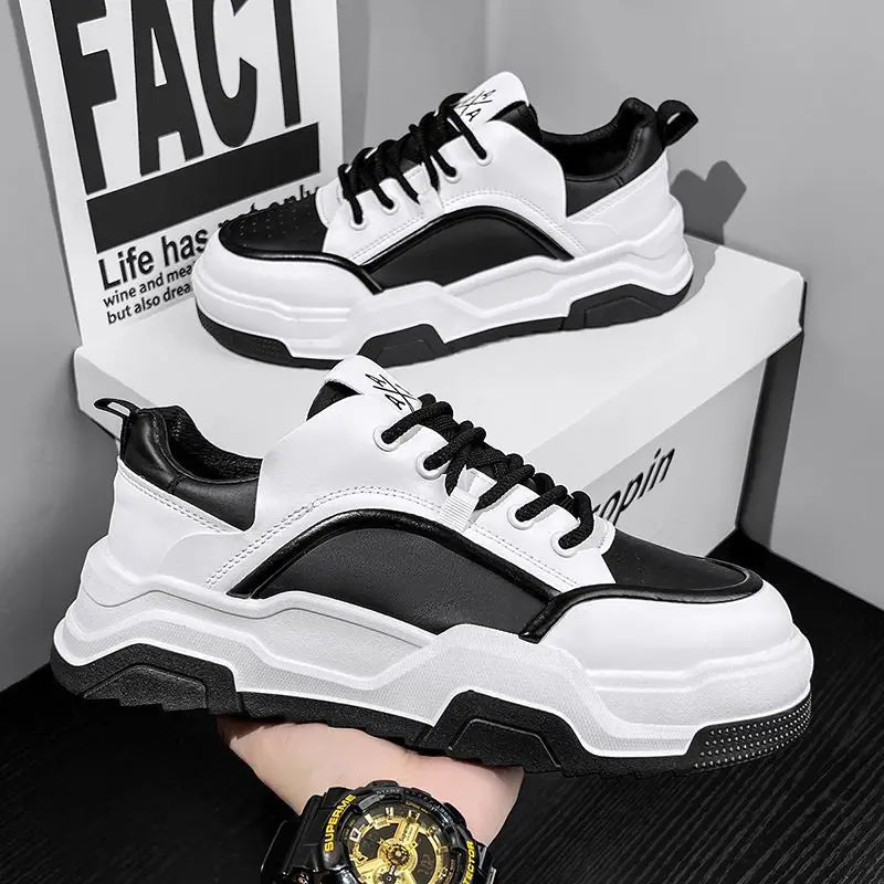 Spring  new breathable white sneakers