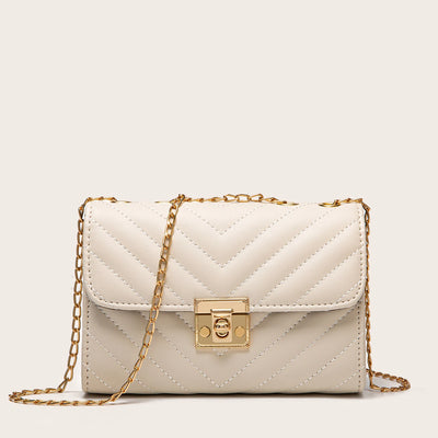 Lingge Chain Small Square Bag
