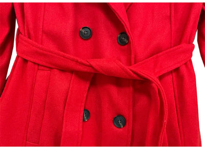 Winter Korean Fashion Long Coated Thickened Woolen Winter Coat for Women