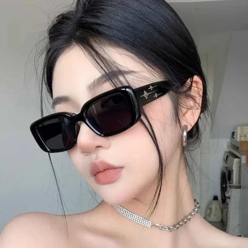 New Retro Y2K Style Small Square Sunglasses
