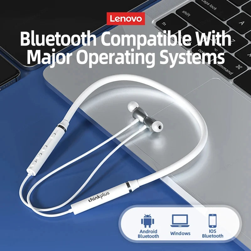 Origial Lenovo HE05X Ⅱ Magnetic Neck Strap Earphones