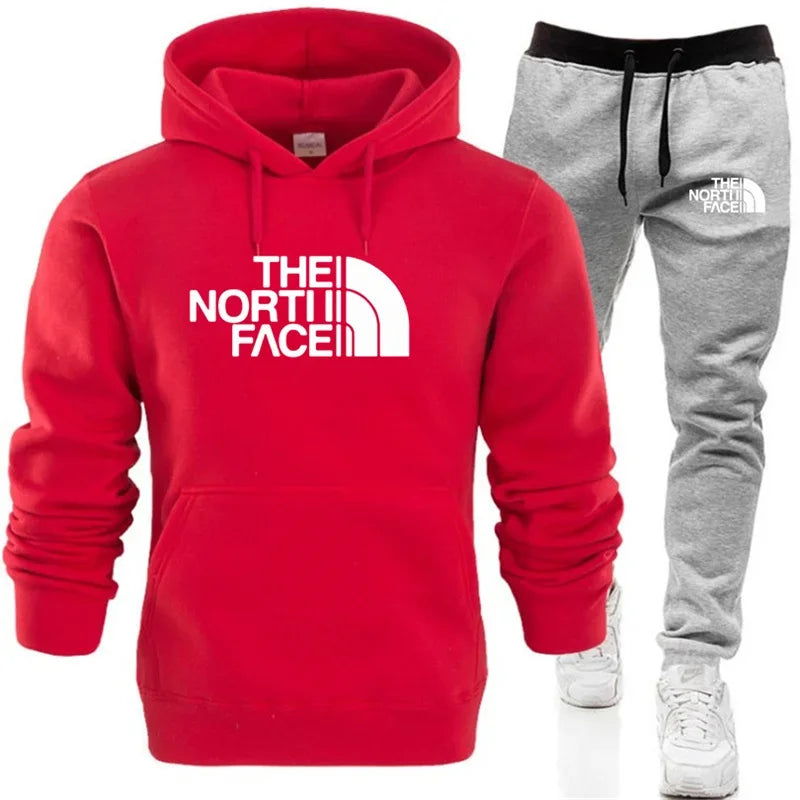 Winter Hoodie Sets Men Fashion