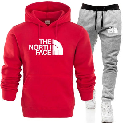 Winter Hoodie Sets Men Fashion