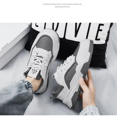 Spring  new breathable white sneakers