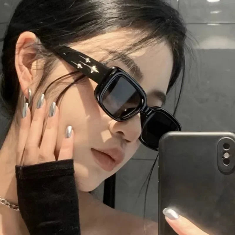 New Retro Y2K Style Small Square Sunglasses