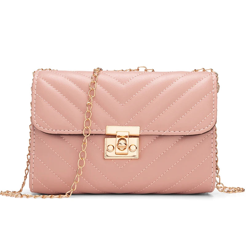 Lingge Chain Small Square Bag