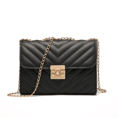 Lingge Chain Small Square Bag