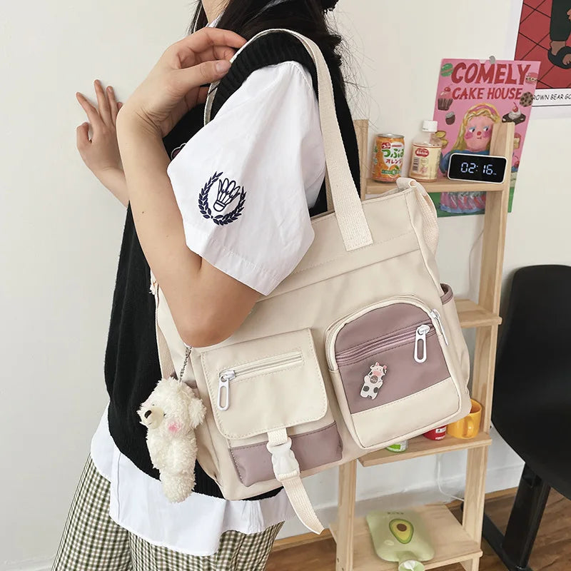 Waterproof Canvas Women Handbags