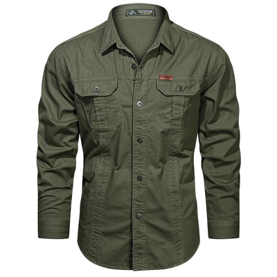 Cotton Cargo Shirt for Men